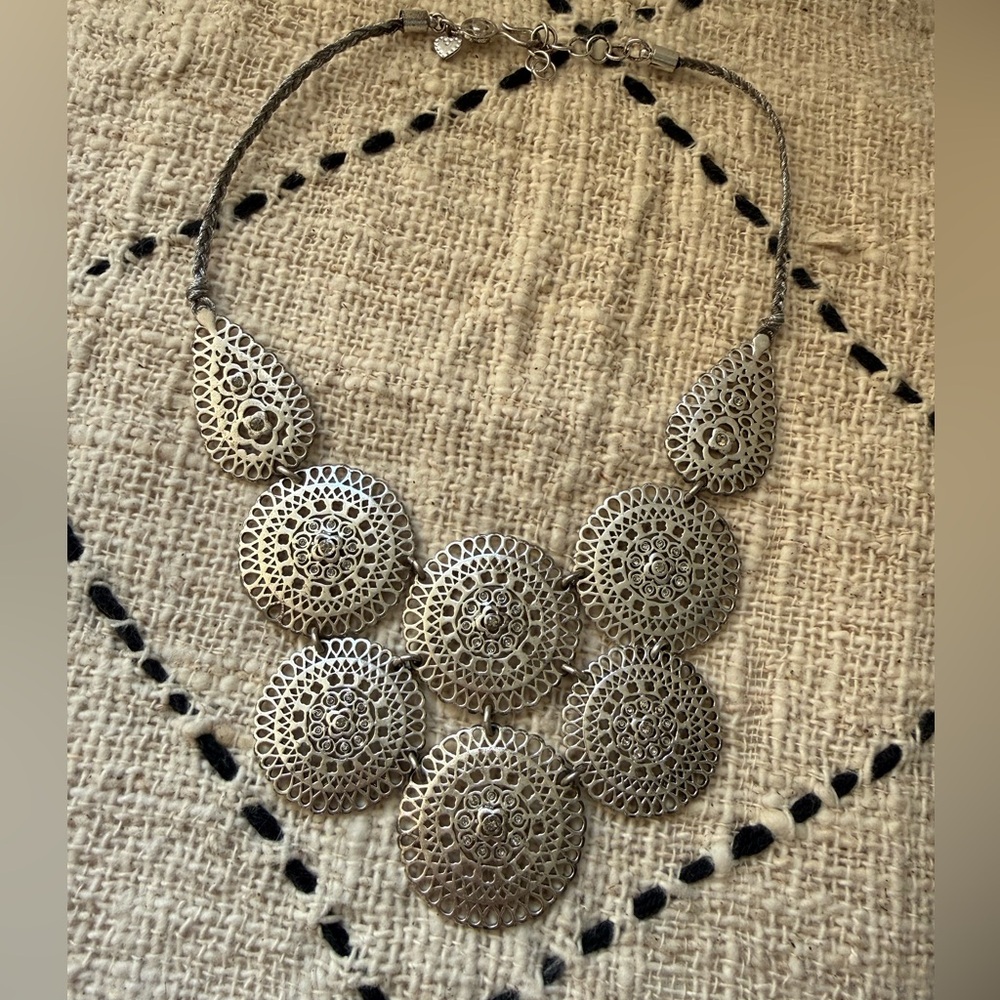 Stella & Dot | Medina Necklace, Silver